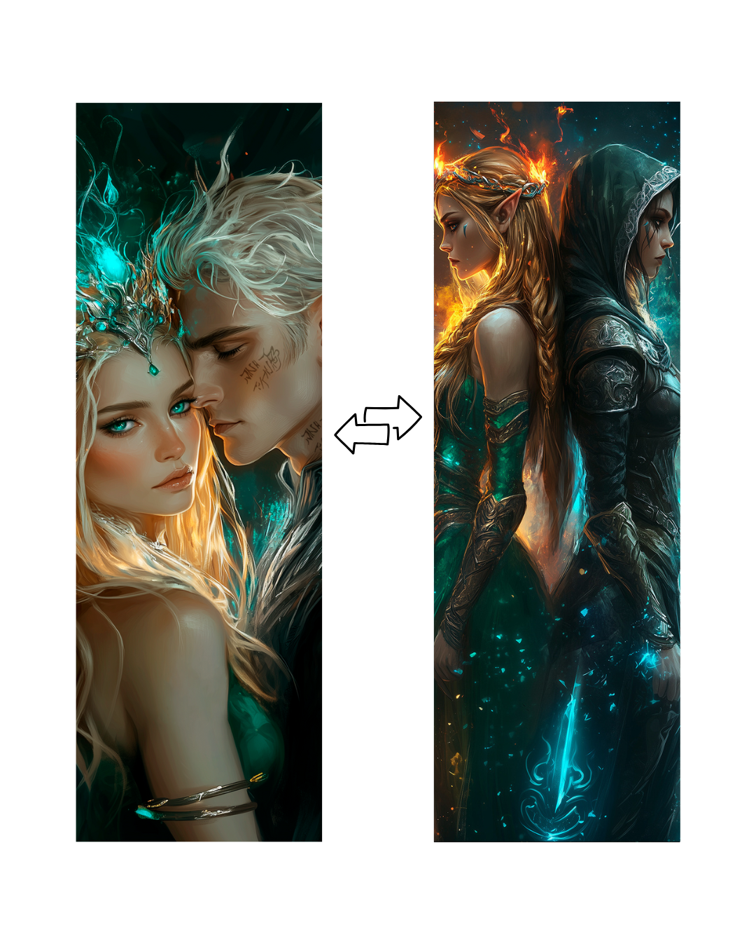 Pack Marcapáginas Trono de cristal