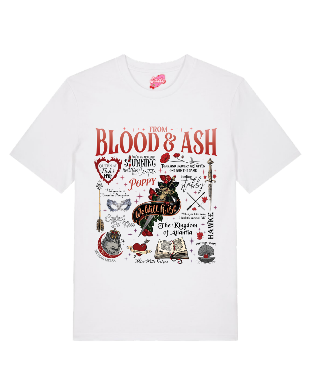 Camiseta De sangre y cenizas