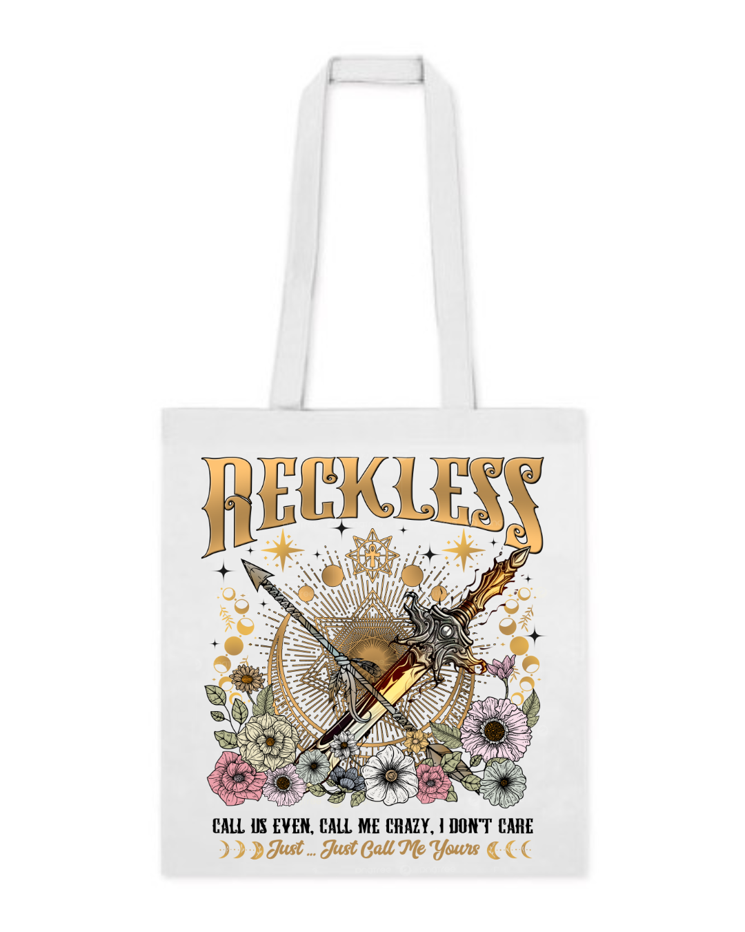 Tote bag Reckless