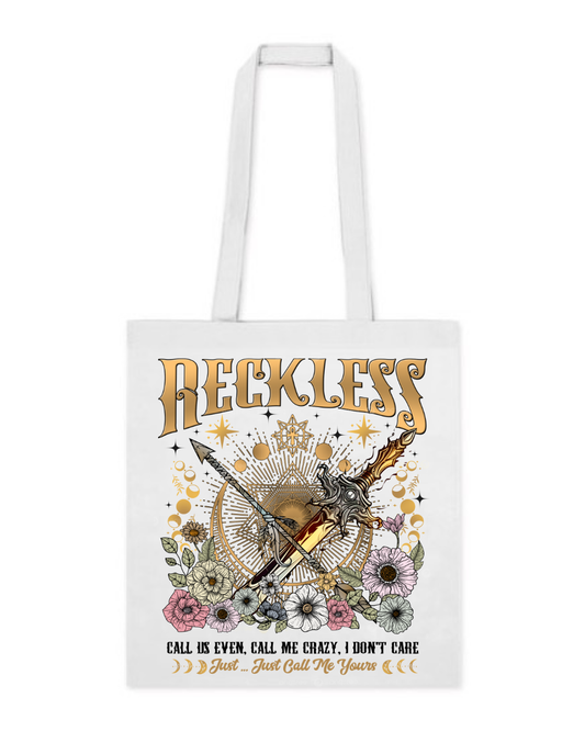 Tote bag Reckless