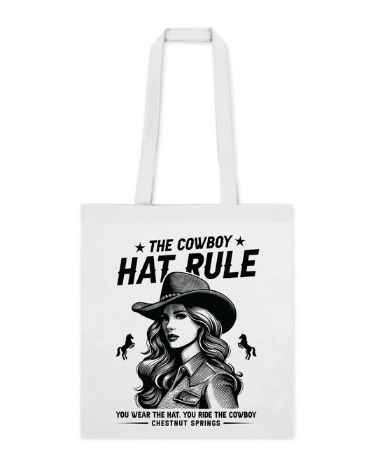 Tote bag Hat rule