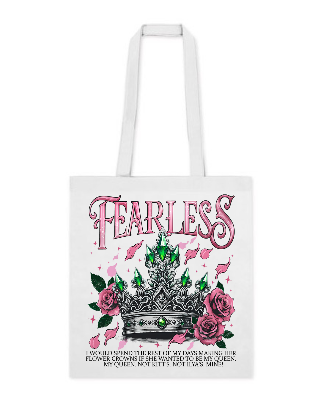 Tote bag Fearless